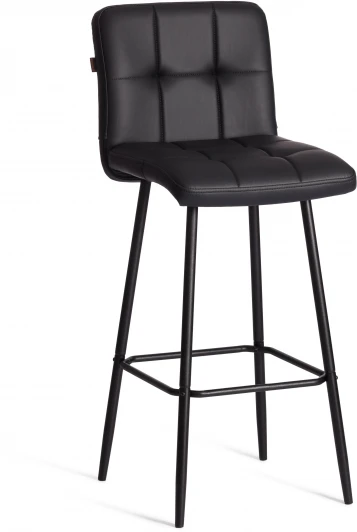 24912 Барный стул Medeo/Медео Tetchair (Металл,Экокожа/Черный) арт.24912