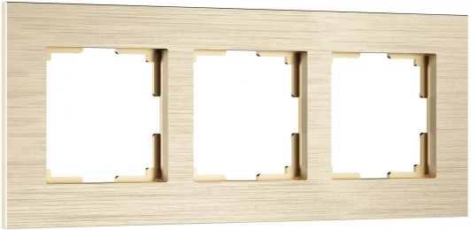 W0033511 Рамка на 3 поста (шампань) Werkel W0033511 (a066335)