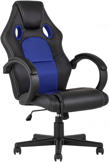 УТ000004552 Кресло игровое TopChairs Renegade синее