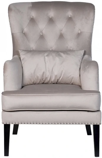 RIMINI-Colt030 Кресло Garda Decor RIMINI-Colt030 (Черный/Светло-серый)