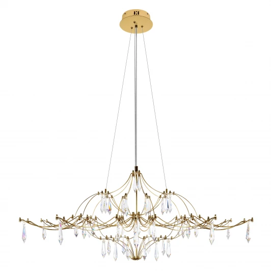 10587/1000 Gold Asfour Подвесная люстра светодиодная Loft It Mira 10587/1000 Gold Asfour