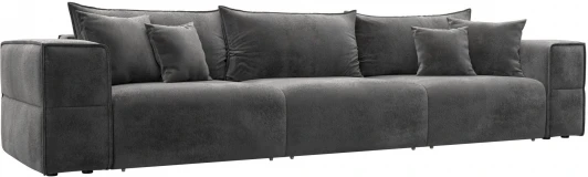 129396 Диван прямой Лига-058 НПБ Лонг Лига Диванов (Велюр) арт.129396