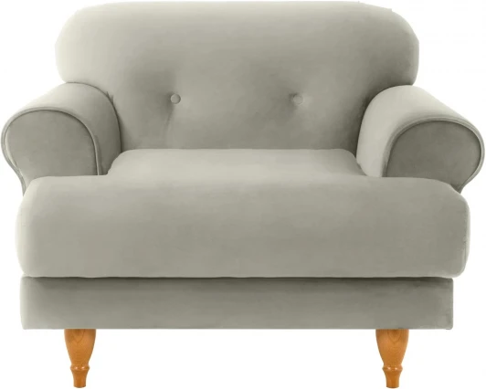 339925 Кресло Italia ОГОГО (арт.339925), (Ткань/Белый)