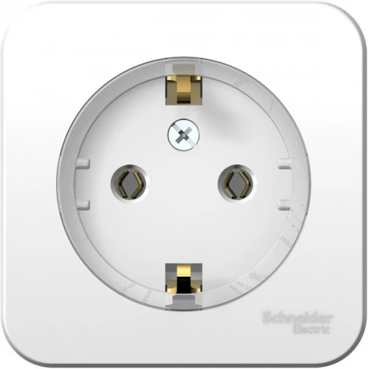 BLNRA110111 Розетка накладная с заземлением (белый) Systeme Electric Blanca BLNRA110111