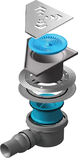 13000013 Душевой трап Pestan Confluo Standart Angle1