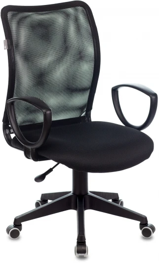 CH-599AXSN/TW-11 Кресло Бюрократ Ch-599AXSN черный TW-01 сиденье черный TW-11 сетка/ткань крестовина пластик