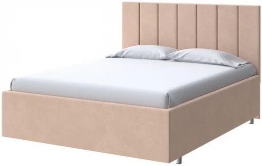 2016981 PROxSON Кровать Modern Large (Ткань: Велюр Casa Бежевый) 90x190