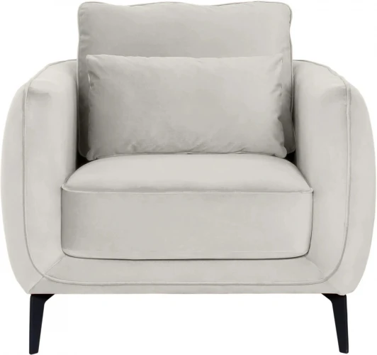 342697 Кресло Amsterdam ОГОГО (арт.342697), (Ткань/Белый)