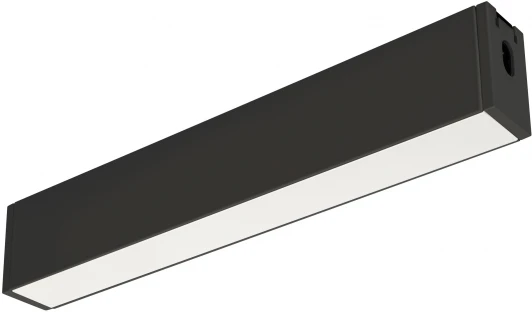 029003 Линейный настенно-потолочный светильник LED CLIP-38-FLAT-S312-6W Warm3000 (BK, 110 deg, 24V) (Arlight, IP40 Металл, 3 года) 029003
