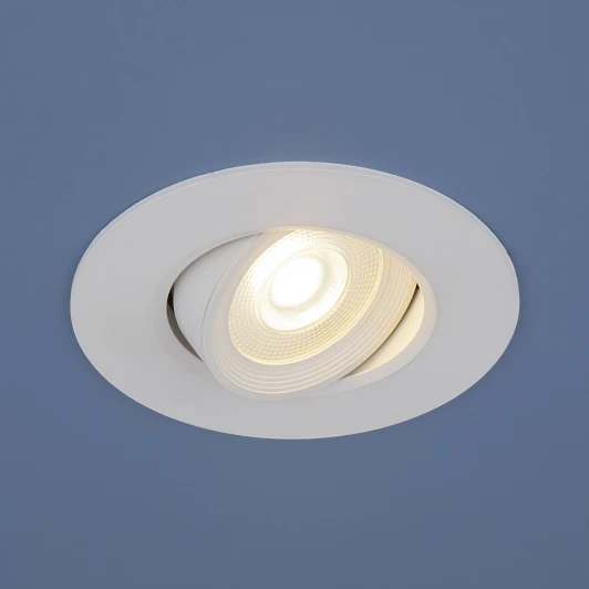 9906 LED 6W WH белый Встраиваемый точечный светильник Elektrostandard 9906 LED 6W WH белый