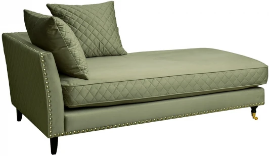 SORRENTO-COUCH-Colt1002 Диван-Кушетка Sorrento правая велюр оливковый Colt1002-OLIV 180*98*88см Garda Decor