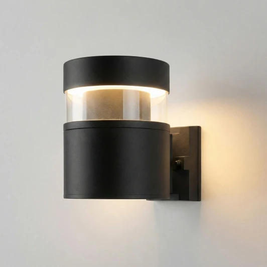 1530 TECHNO LED черный Настенный светильник светодиодный Elektrostandard Techno 1530 TECHNO LED 3000K чёрный