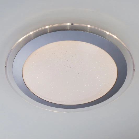 40002/1 LED матовое серебро Потолочный светильник Eurosvet Fusion 40002/1 LED матовое серебро 28W