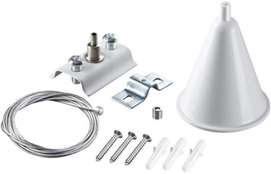 135151 Подвесной комплект с 2-х метровым тросом для однофазного двухжильного шинопровода 135151