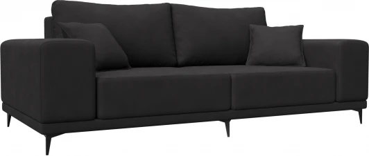 126703 Диван прямой Льюес Лига Диванов (Замша) арт.126703