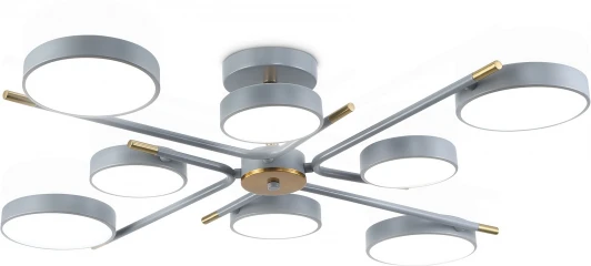 FL516339 Потолочная люстра светодиодная на штанге с регулировкой цветовой температуры Ambrella COMFORT FL516339