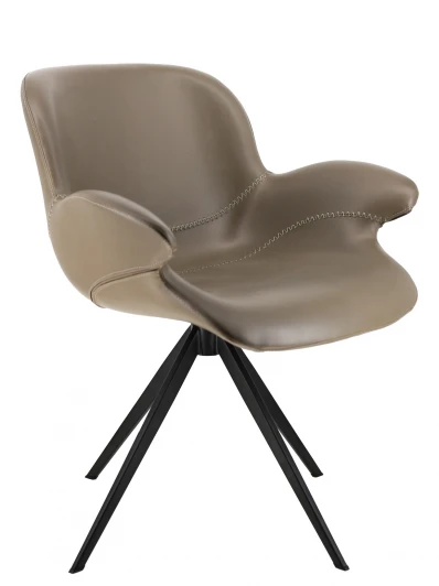 EP Aurora PU Grey Обеденное кресло Everprof Aurora Экокожа Серый