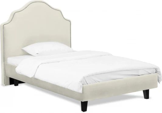 575162 Кровать Queen II ОГОГО Обстановочка! (Ткань/Белый) арт.575162