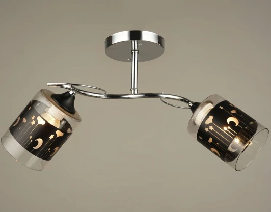 000029895 Потолочная люстра на штанге Мелодия Света SS1N 000029895