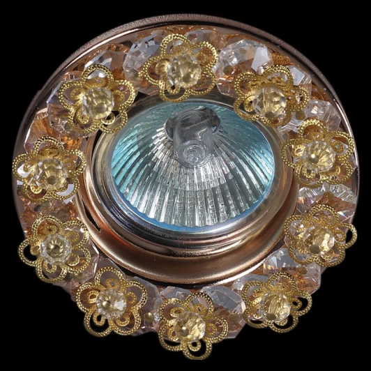 791/CT MR16 GD/CL Встраиваемый точечный светильник Sneha 791/CT MR16 GD/CL (220V, круглые)