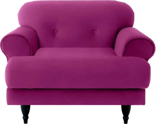 339452 Кресло Italia ОГОГО (арт.339452), (Ткань/Фиолетовый)