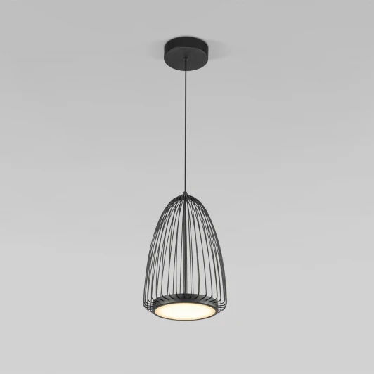 40009/1 LED черный Подвесной светильник Eurosvet Comodita 40009/1 LED черный (220V, на проводе)