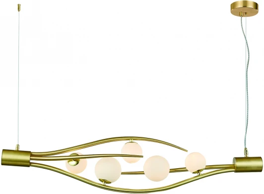 V000230 Подвесной светильник Flusso V000230 (11025/5P Gold) (на тросе, шар)
