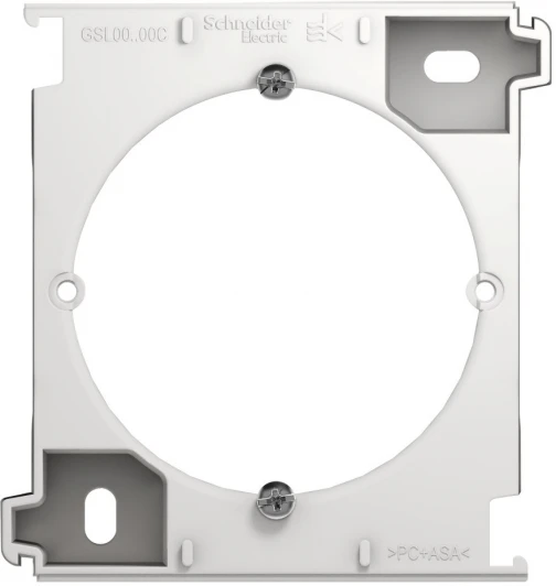 GSL000100C Расширение коробки наружного монтажа (белый) Systeme Electric Glossa GSL000100C