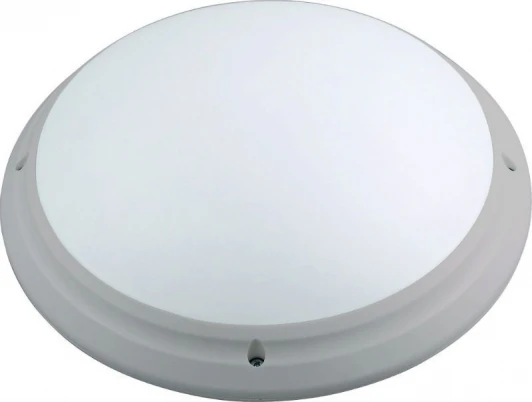 400-012-105 Светильник настенно-потолочный уличный Horoz Акуа, 1 плафон, серебро с белым