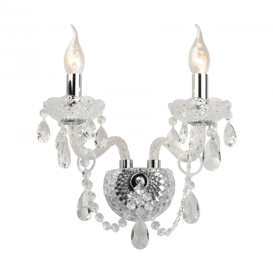 APL.755.01.02 Бра Aployt Koletta APL.755.01.02 (220V, хрусталь, подвески, свеча)