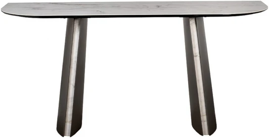 160KD-60062 Консоль, керамика Johannesburg белая 160*50*75см Garda Decor арт.160KD-60062