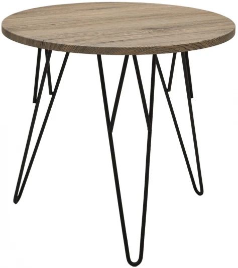 461MC05057 Журнальный столик ОСТИН Ореховый дубослив / черный каркас M-City 461MC05057