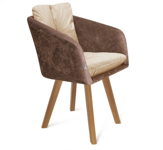 8381611104 Стул Sheffilton SHT-ST43-2/S183 какао/ванильный крем/светлый орех 8381611104