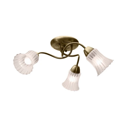 245/3PF-Oldbronze Потолочная люстра IDLamp Nanzen 245/3PF-Oldbronze