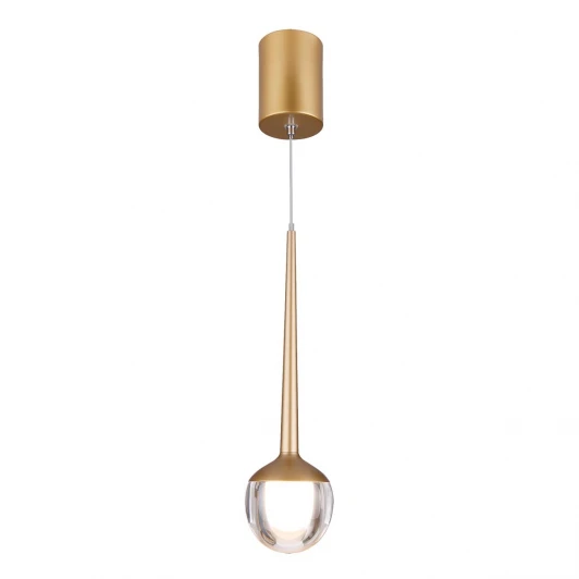 DLS028 6W 4200K золото Подвесной светильник Elektrostandard DLS028 6W 4200K золото (LED, 220V, на проводе, шар)