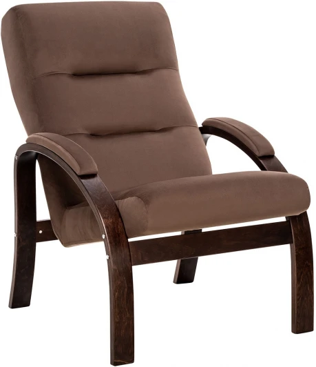 2500000072222 Кресло Leset Лион (Фанера,Шпон березы/Велюр) Leset арт.2500000072222