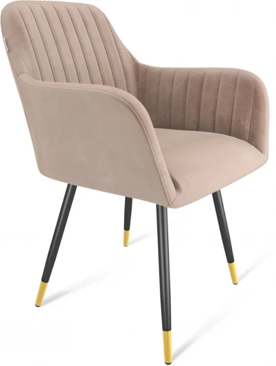 2953727601 Стул Sheffilton SHT-ST38-1/S95-1 латте/черный муар/золото