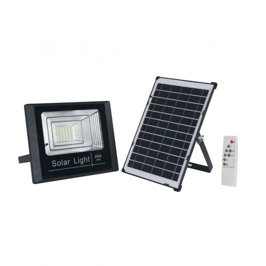 ULF-M51S-40W/4000К/SOL SENSOR IP65 BLACK Прожектор уличный Uniel ULF-M51S-40W/4000К/SOL SENSOR IP65 BLACK