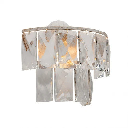 V5262-0/3A Настенный светильник Vitaluce V5262-0/3A (220V, хрусталь)