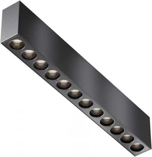 C066CL-20W3-6K-B Потолочный линейный светильник светодиодный Maytoni Points C066CL-20W3-6K-B (220V)