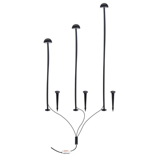 A1081PA-3BK Грунтовый светильник светодиодный в форме гриба IP65 Arte Lamp Motus A1081PA-3BK (220V, гриб)