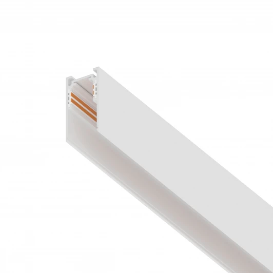 509016P Шинопровод магнитный низковольтный накладной со стыковочным пазом 4-контактный 48V 1м Lightstar Uno Pro 509016P