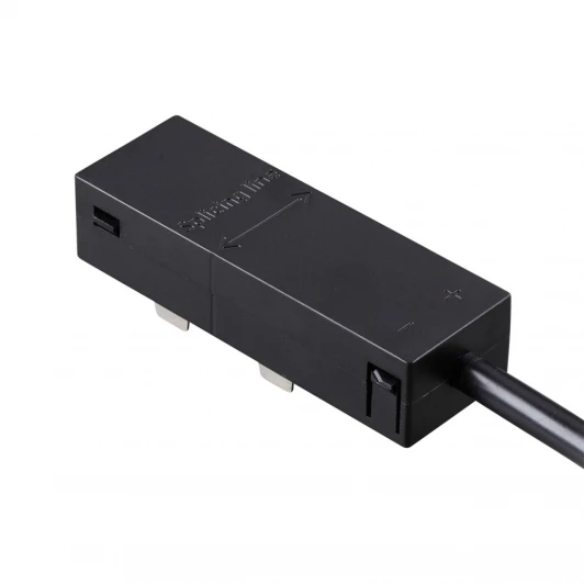 135311 Токопровод (подвод питания) Novotech Vector 135311 черный IP20 90-240V