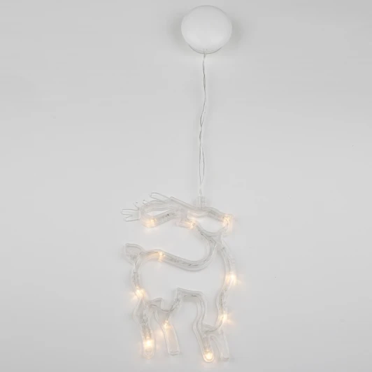 ULD-H1419-010/STA/3AAA WARM WHITE IP20 DEER Световая фигура Uniel ULD-H1419-010/STA/3AAA WARM WHITE IP20 DEER