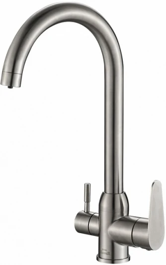 SH 723 INOX Смеситель Steel Hammer SH 723 INOX для кухонной мойки