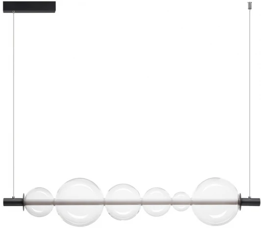 5671/13L Светильник подвесной Lumion Miami 5671/13L LEDIO черный LED 13W 845Лм 220V