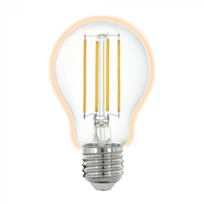 Лампочка светодиодная филаментная прозрачная шар LED 6W Eglo Lm_led_e27 11861
