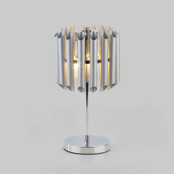 Интерьерная настольная лампа Bogate's Castellie 01107/3 серебро