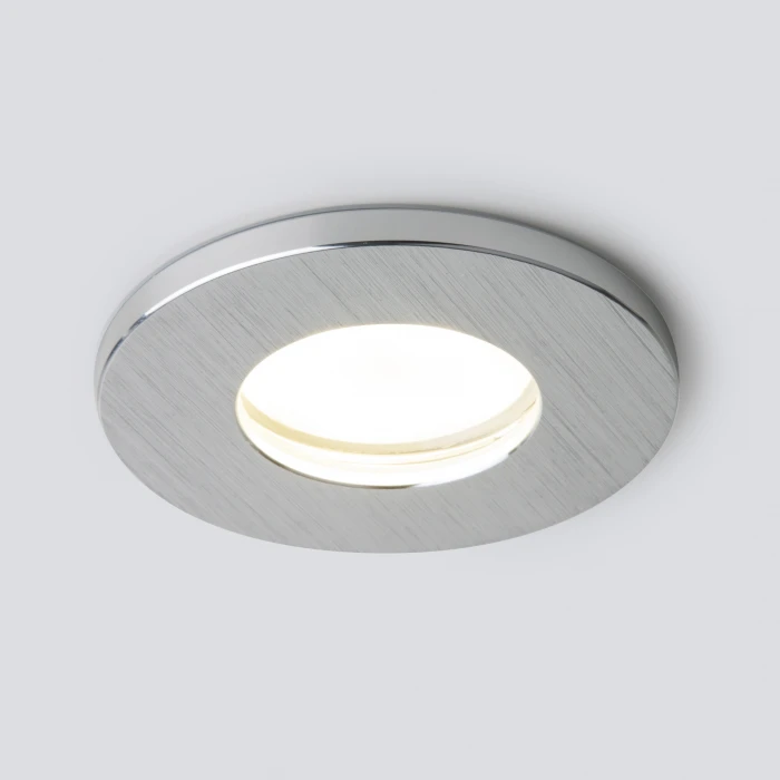 Встраиваемый точечный светильник Elektrostandard 125 MR16 серебро