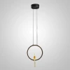 Remus-One01 Подвесной светильник Remus One Black By ImperiumLoft Remus-One01 (LED, 220V, на проводе, кольцо, птички)